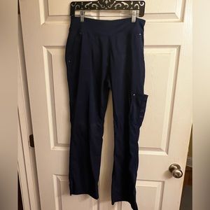 Yoga scrub pants navy size Medium
